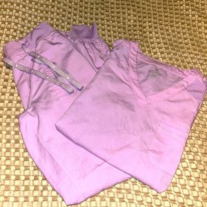 Pink Med Couture Scrubs XS